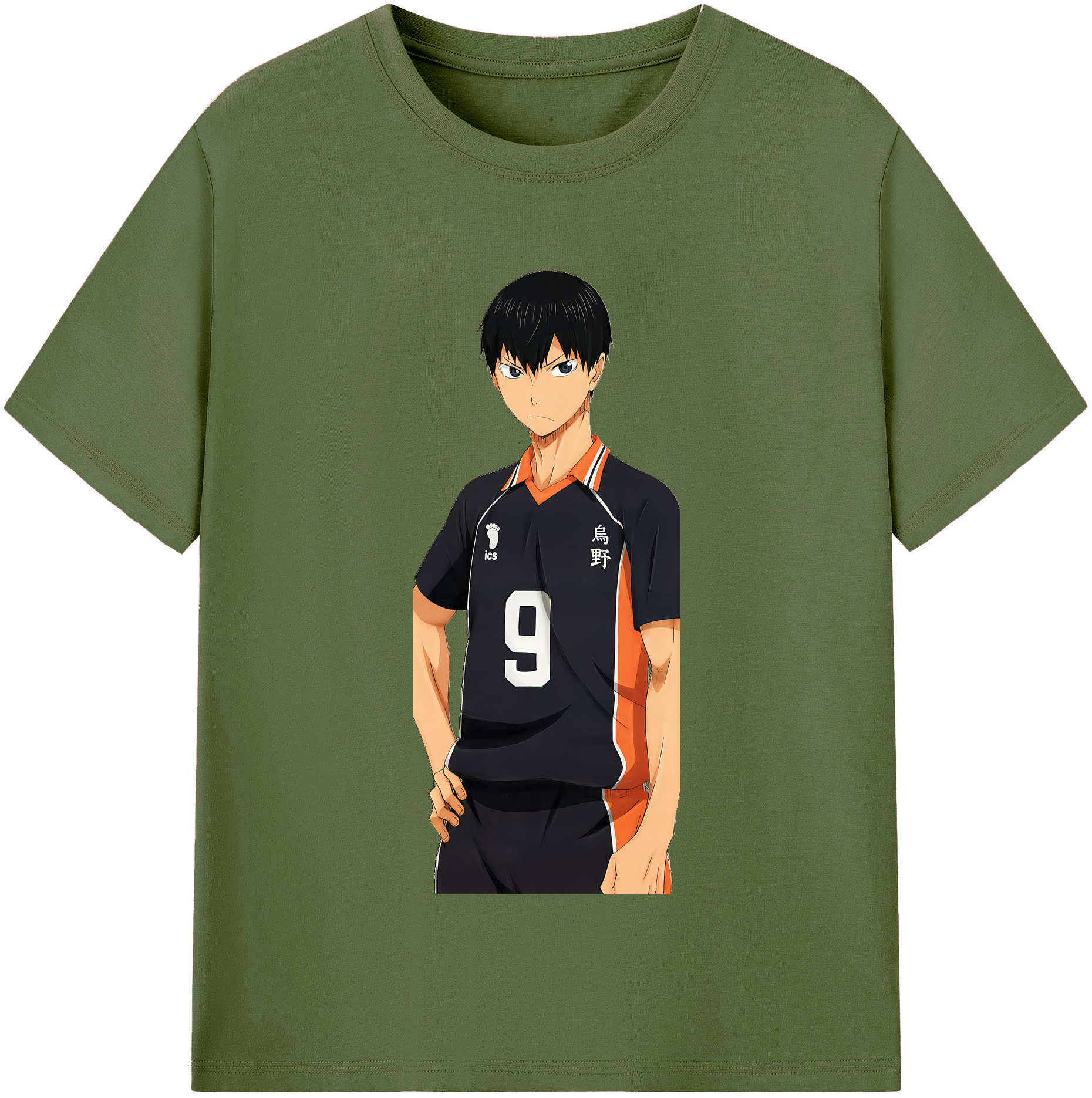 （画像用） ハイキュー!! Haikyu!! 綿100％半袖Tシャツ（フロントプリント）